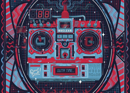 Outta Time Controller Giclee Print by Tom Mac