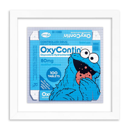 OxyCookie Blotter Paper Archival Print by Ben Frost