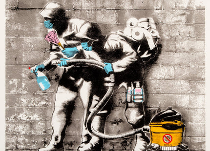 Pandemonium Silkscreen Print by Hijack