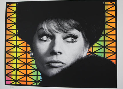 Paranoia #3- Neon Rainbow - Sprayed Paint Art Collection