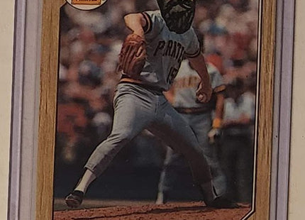 Pat Clements Bearded Man Pirates Original Collage Baseball Card Art by Pat Riot