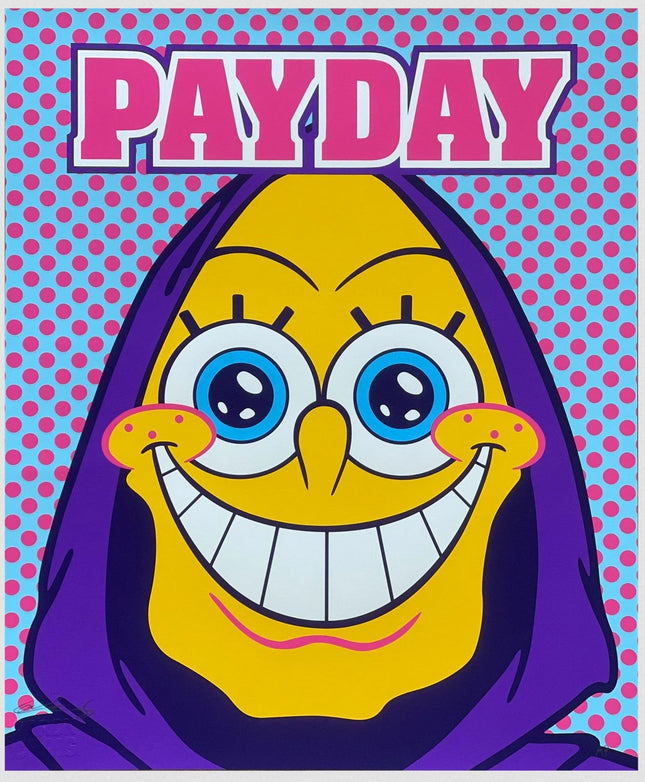 Payday Silkscreen Print by Aaron Craig- Pop Mash