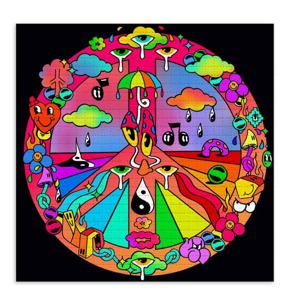 Peace Blotter Paper Archival Print par Roachi