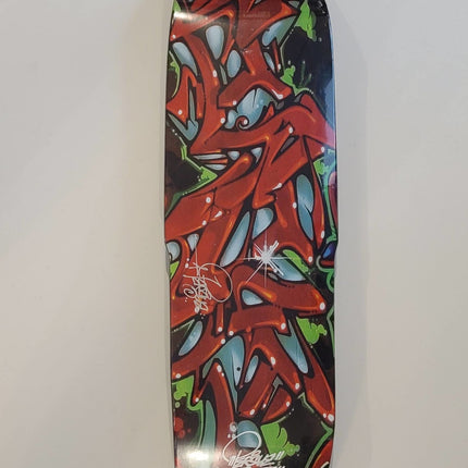Persue Invincible Collab Skateboard Art Deck by Dave Persue