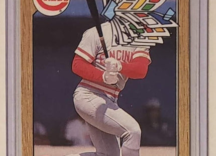 Pete Rose Colorful Magazine Reds Original Collage Baseball Card Art by Pat Riot