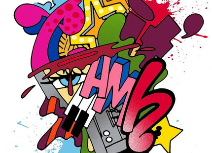 Piano Concerto 1 Silkscreen Print by Crash- John Matos