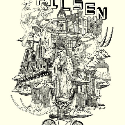Pilsen AP Silkscreen Print by Ian Ferguson- Hydeon