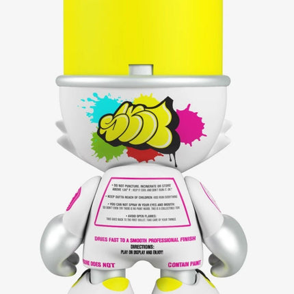 Pineapple Yellow SuperKranky SuperPlastic Art Toy by Sket-One