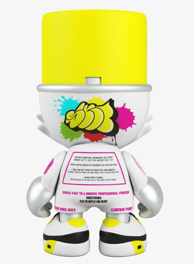 Pineapple Yellow SuperKranky SuperPlastic Art Toy by Sket-One