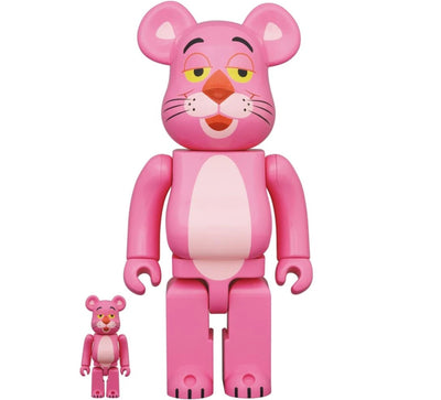 Pink Panther 100% & 400%  Be@rbrick