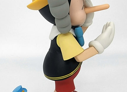 Pinocchio & Jiminy Cricket Disney Companion Fine Art Toy by Kaws- Brian Donnelly