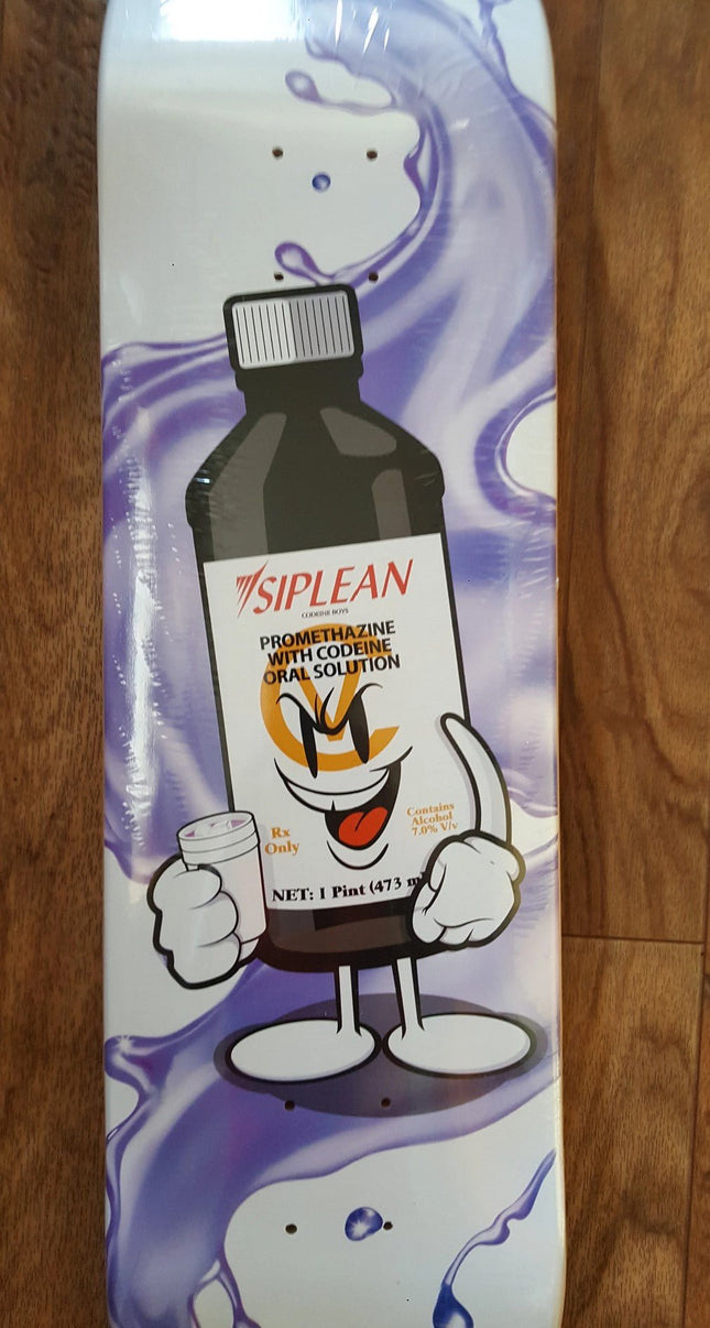 Pint Deck Silkscreen Skateboard by Sket-One x Siplean