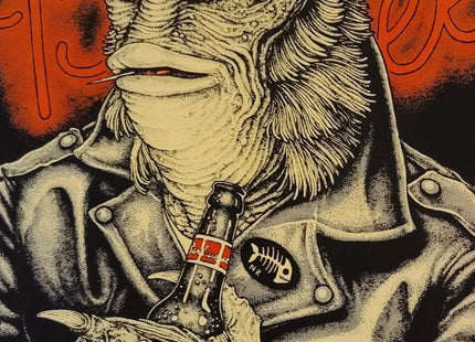 Piranhas Club Man Man Giclee Print by Neal Russler