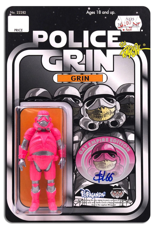 Police Grin Gay Empire Figure Art Toy by Ron English
