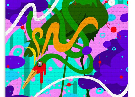 Polygondwanaland Blotter Paper Archival Print by Ed Irmen