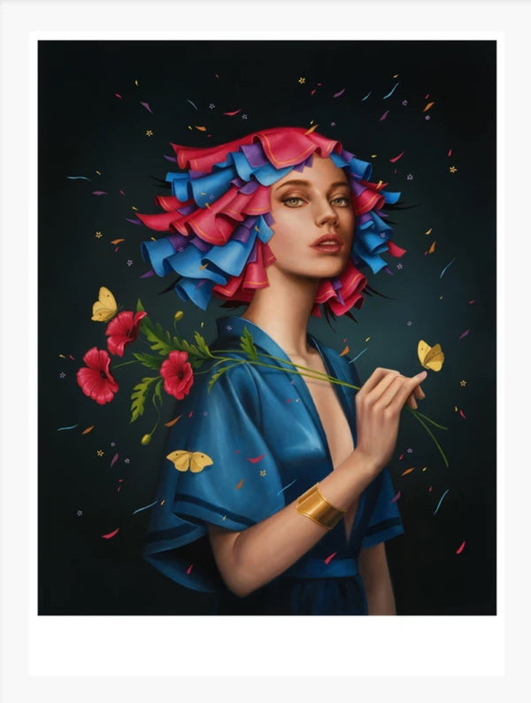 Poppy Archival Print by Allison Reimold