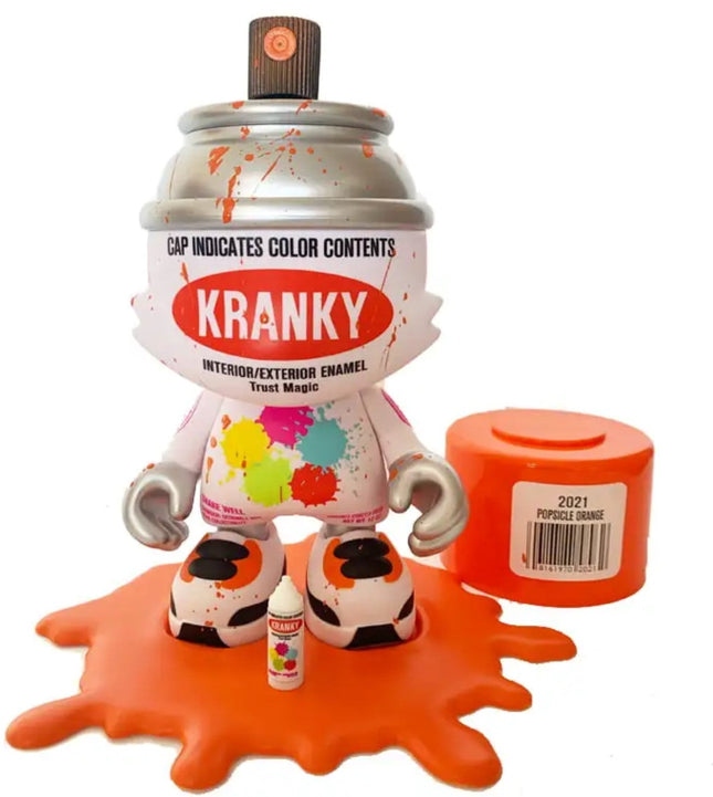Popsicle Orange AP SuperKranky HPM Art Toy by Sket- One x SuperPlastic