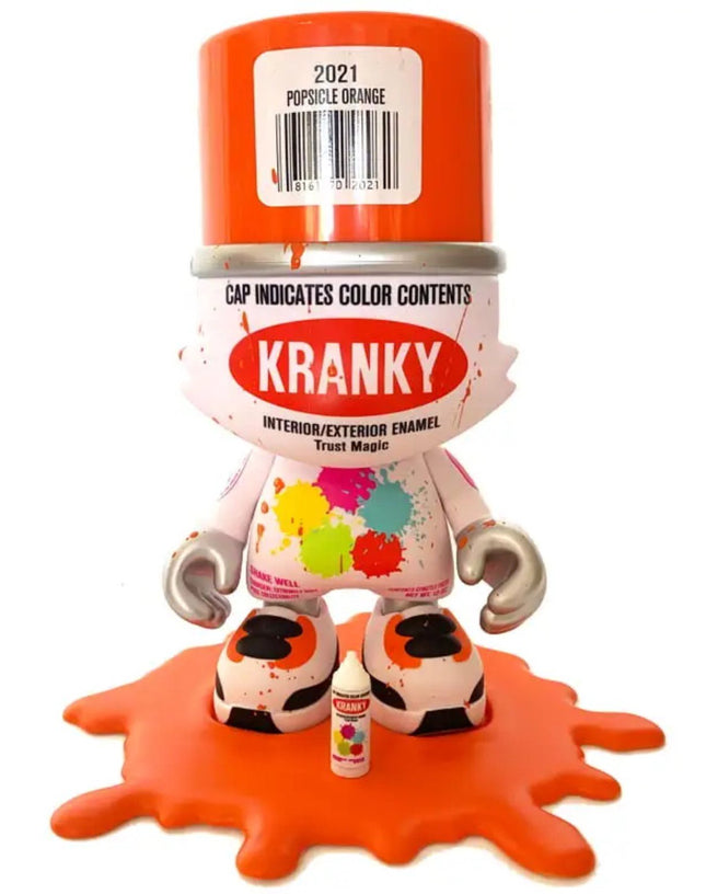 Popsicle Orange AP SuperKranky HPM Art Toy by Sket- One x SuperPlastic