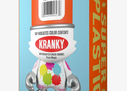 Popsicle Orange SuperKranky SuperPlastic Art Toy by Sket-One