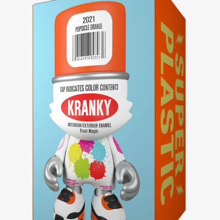 Popsicle Orange SuperKranky SuperPlastic Art Toy by Sket-One