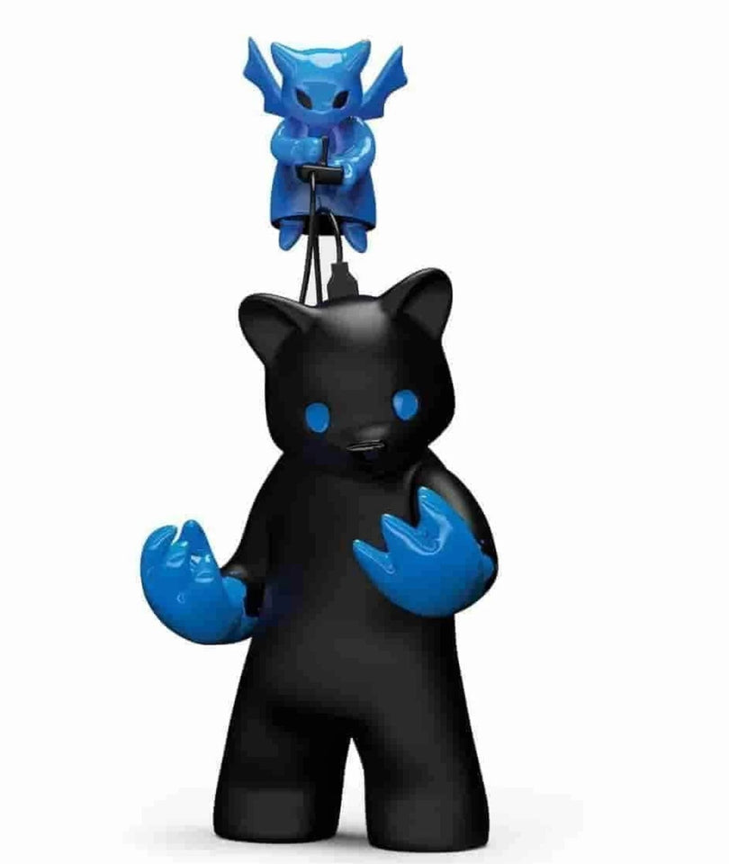 Possessed CMYK Series Cyan Blue Vinyl Art Toy by Luke Chueh – Sprayed ...
