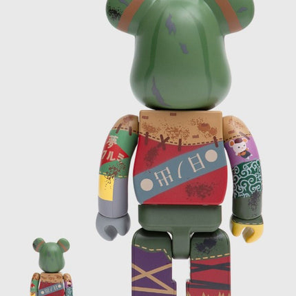 Poupelle of Chimney Town 100% & 400% Be@rbrick