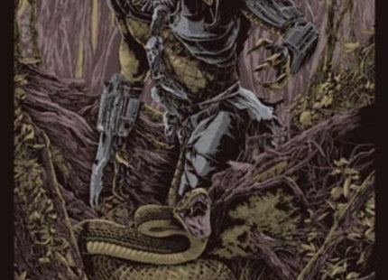 Predator Silkscreen Print by Ken Taylor