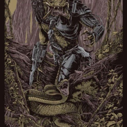Predator Silkscreen Print by Ken Taylor