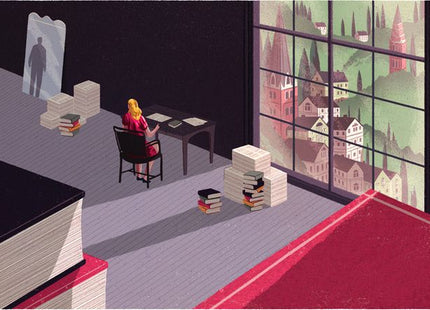 Professor of Poetry Archival Print by Adam Hancher