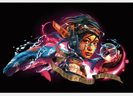 Protect Our Oceans Giclee Print by Dragon76