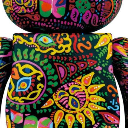 Psychedelic Paisley Amplifier 100% & 400% Be@rbrick