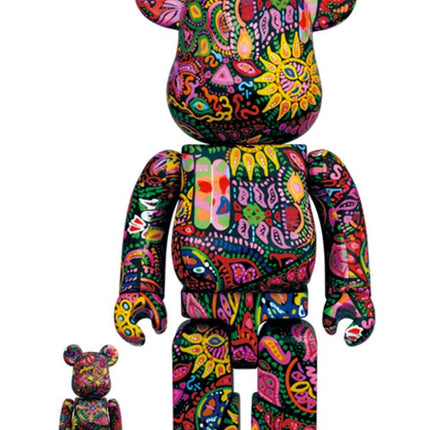 Psychedelic Paisley Amplifier 100% & 400% Be@rbrick