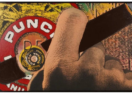 Punch Cigar HPM Serigraph Print by Steve Kaufman SAK