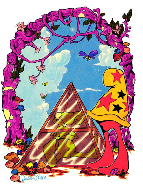Pyramid Cheech Archival Print by Mark Bode