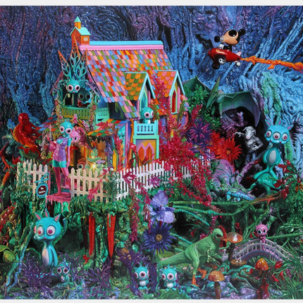 Rabbbit House Giclee Print by Ron English