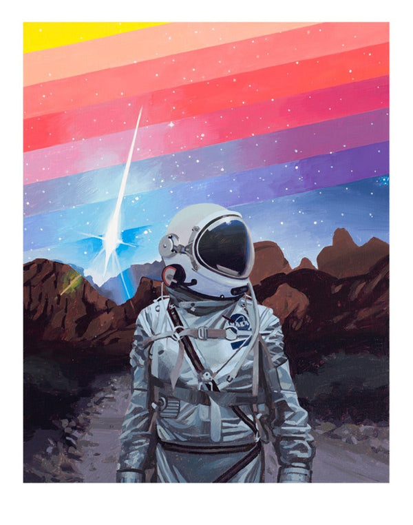 Arc-en-ciel une impression d'archives par Scott Listfield