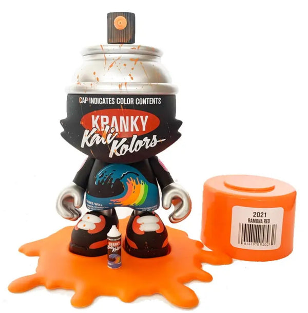 Ramona Red AP SuperKranky HPM Art Toy by Sket- One x SuperPlastic