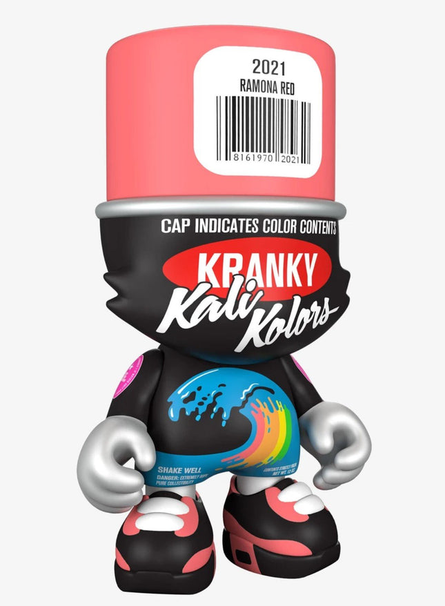 Ramona Red SuperKranky SuperPlastic Art Toy by Sket-One