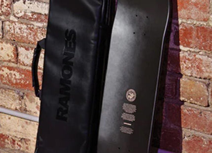 Ramones Globe Collectors Deck Set Foil Skateboard Art by Bob Gruen