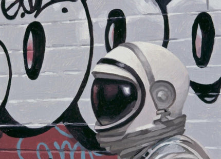 Red Wall Archival Print by Scott Listfield