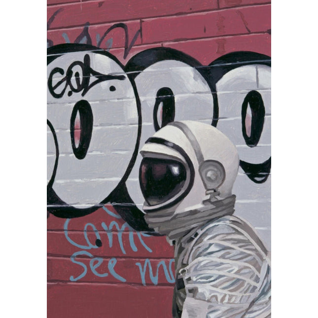 Death NYC Large Framed 16x20 Pop Art Graffiti COA Banksy Flower