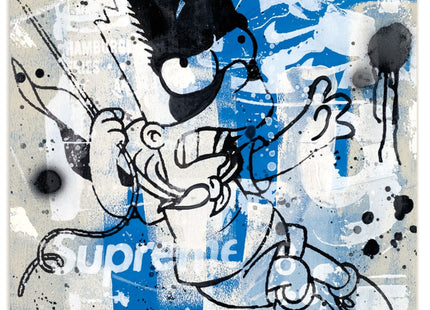 Relics of Youth II HPM Wood Stencil Print by Marly Mcfly