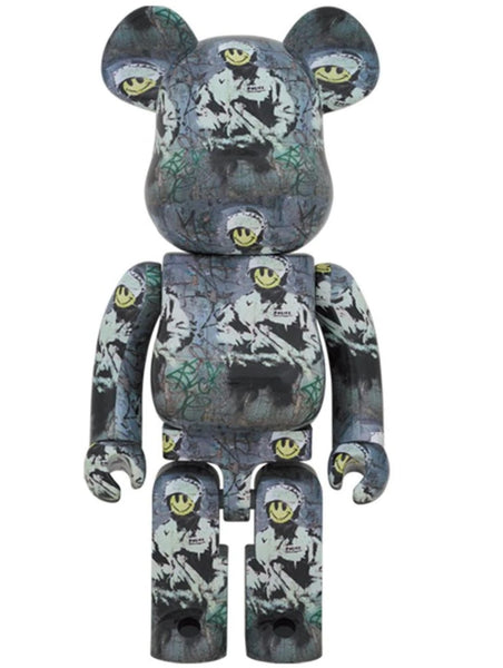 ベアブリック1000% RIOT COP BRANDALISM banksy riot-cop-1000-be-at-rbrick-