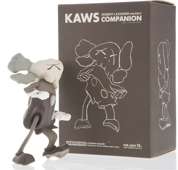 Robert Lazzarini Companion- Brown Fine Art Toy by Kaws- Brian Donnelly
