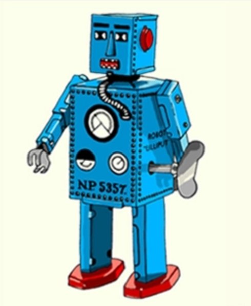 Robot #3 Silkscreen by Zane Thomas