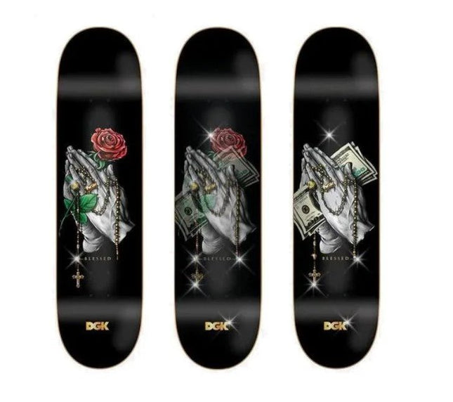 Rosary Lenticular Deck 8.25 Skateboard Art Deck by DGK