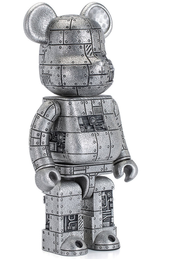 Royal Selangor Steampunk Iron Bright 400% Bearbrick  Be@rbrick