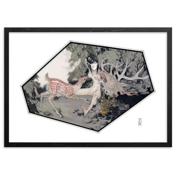 Sanctuary Archival Print by J.A.W. Cooper