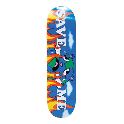 Save The World Deck- Multi Color Skateboard by Rip N Dip Silkscreen