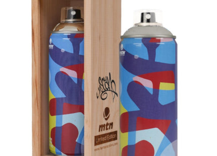 Scaner Chrome Silver Spray Paint Can Artwork by Montana MTN